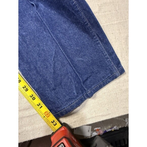 Wrangler 13MWZ Jeans Mens 46x32 Blue Cowboy Cut Medium Wash Western Cowboy Denim - Picture 6 of 6